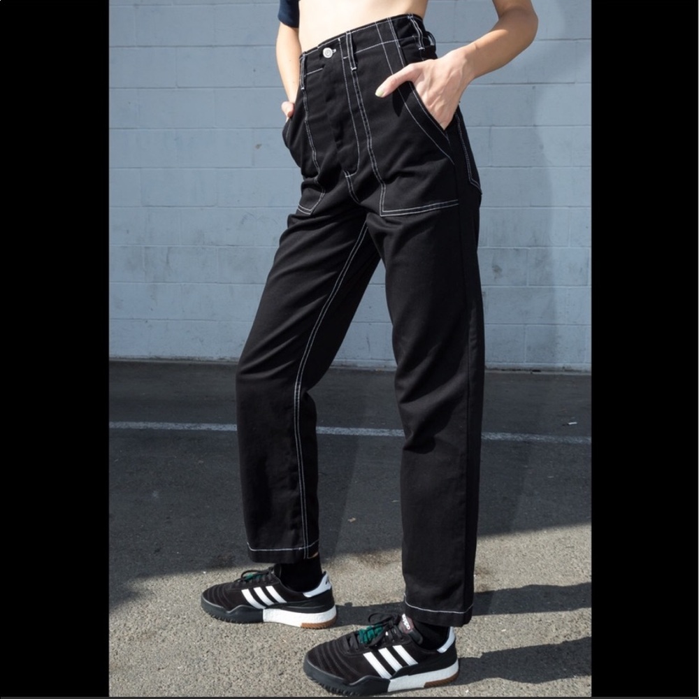 Brandy Melville Rare Kim Pant High Waisted Jeans